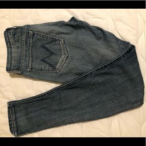 MOTHER straight leg jeans